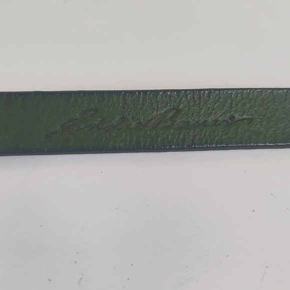 Eddie Bauer Italian Leather Belt - Picture 3 of 12